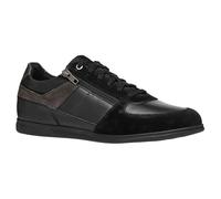 Geox Tenis U Renan B para Hombre, Negro Antracita., 45 EU
