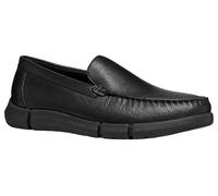Geox U ADACTER M B Moccasin, Black, 46 EU, Negro, 46 EU
