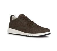 Geox U Aerantis, Zapatillas Bajas, Hombre, Verde (Dk Military), 42 EU