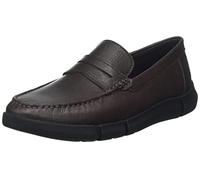 Geox U Ascanio C, Mocasin Hombre, marrón Oscuro, 42 EU