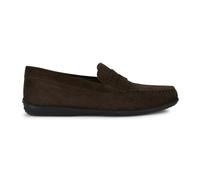 Geox U Ascanio C, Mocasin Hombre, marrón Oscuro, 43 EU