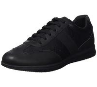 Geox U Avery B, Zapatillas Hombre, Negro 02, 43 EU