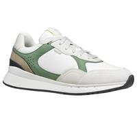Geox U Branthon B, Zapatillas Hombre, White Olive, 42 EU