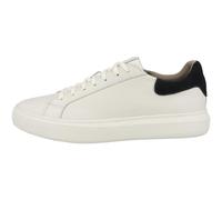 Geox U Deiven D, Zapatillas Hombre, Blanco Azul Marino, 44 EU