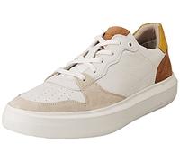 Geox U Deiven, Zapatillas Hombre, White Biscuit, 39 EU