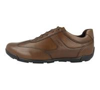 Geox U Edgware A, Sneakers Hombre, Marrón Cognac, 42 EU