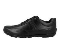 Geox U Edgware A, Sneakers Hombre, Negro, 45 EU