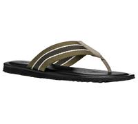 Geox U ERICE B, Sandalia Deslizante Hombre, Dove Grey/Pistachio, 39 EU