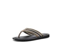 Geox U ERICE B, Sandalia Deslizante Hombre, Dove Grey/Pistachio, 45 EU