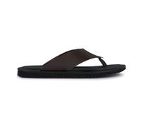 Geox U Erice C, Sandalia Deslizante Hombre, café, 40 EU