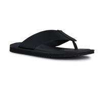 Geox U Erice C, Sandalia Deslizante Hombre, Negro, 42 EU