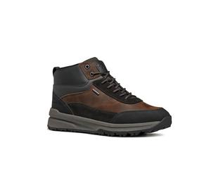Geox U Estrella Trail + Grip, Zapatillas Hombre, Dk Coffee, 45 EU