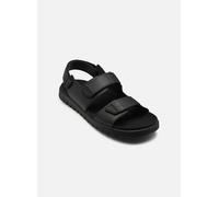Geox Sandalia para hombre U Flextride S A Negro Talla 43