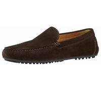 Geox U Istria C, Mocasin Hombre, marrón Oscuro, 40 EU