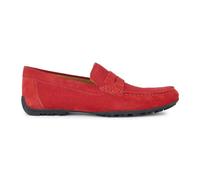 Geox U Kosmopolis + Grip, Mocasin Hombre, Rojo, 43 EU
