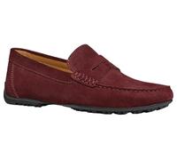 Geox U Kosmopolis + Grip, Mocasin Hombre, Rojo Vino, 41 EU