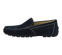 Geox U Moner V, Mocasines para Hombre, Azul (Blue) , 47 EU
