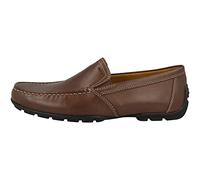 Geox U Moner V, Mocasines para Hombre, Marrón (Coffee) , 43 EU