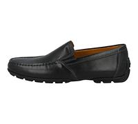 Geox U Moner V, Mocasines para Hombre, Negro (Black), 42 EU