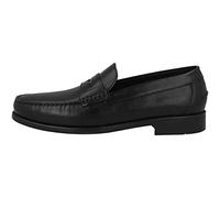 Geox U New Damon B, Mocasines Hombre, Negro, 47 EU