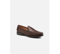 Geox U New Damon B, Mocasines Hombre, Marrón Dk Brown, 44 EU