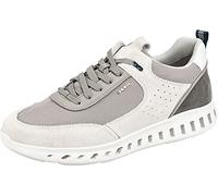 Geox U Outstream A, Sneakers para Hombre, Multicolor (Off White/Lt Grey), 44 EU