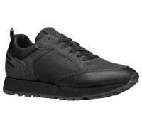 Geox U Partenio B, Zapatillas Hombre, Negro, 43 EU