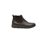 Geox U Portello, Barco Ankle Hombre, Kaffee, 43 EU