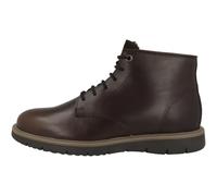 Geox U POVE Ankle Boot, Dark Brown, 45 EU, marrón oscuro, 45 EU