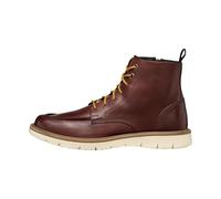 Geox U POVE Ankle Boot Wine, 42 EU, burdeos, 42 EU