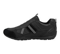 Geox U Ravex B, Sneakers, Hombre, Black Anthracite, 41 EU