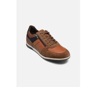 Geox U Renan BSneaker para hombre, Browncotto Navy, 41 EU