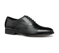 Geox U REZZONICO B, Oxford Hombre, Black, 44 EU