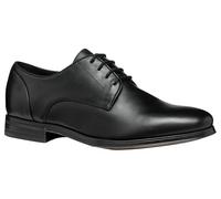Geox U REZZONICO C, Oxford Hombre, Black, 43 EU