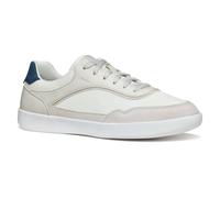 Geox U RIETI A, Zapatillas Hombre, White/Off White, 43 EU