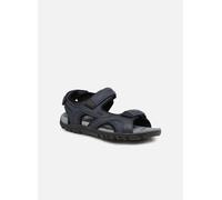 Geox Uomo Sandal Strada D, Sandalias para Hombre, Multicolor (Navy/Dk Grey), 45 EU