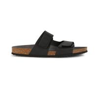 Geox U Sandal Ghita A, Sandalia Deslizante, Negro, 41 EU