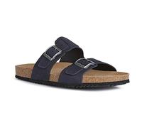 Geox U Sandal Ghita B, Sandalias para Hombre, Azul (Navy) , 43 EU