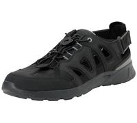 Geox U Sanzio D, Sandalias Deportivas, Negro, 41 EU