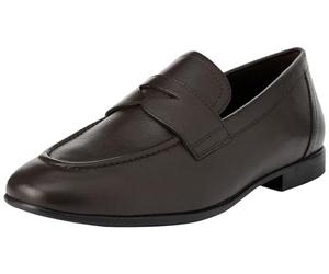 Geox U Sapienza A, Mocasines Hombre, Marrón Oscuro, 41 EU