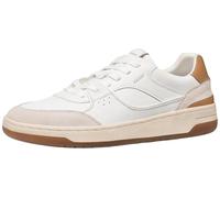 Geox U SEDRAL Court B Zapatillas para Hombre, Color Blanco/Tan, Talla 45 EU