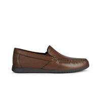 Geox U Sile 2 Fit B, Mocasines para Hombre, Marrón (Lt Brown) , 45 EU