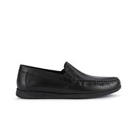Geox U Sile 2 Fit B, Mocasines para Hombre, Negro (Black), 46 EU
