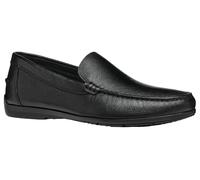 Geox U SIRON A, Mocasín Hombre, Black, 44 EU