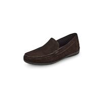 Geox U SIRON A, Mocasín Hombre, Dark Brown, 39 EU