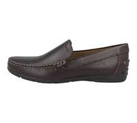 Geox U Siron A, Mocasines Hombre, Marrón Coffee, 42.5 EU