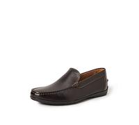 Geox U Siron A, Mocasines Hombre, Marrón Coffee, 46 EU