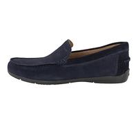 Geox U Siron, Mocasin Hombre, Azul Marino, 43 EU