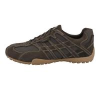 Geox U Snake U55MNB 022EK C6006 - Zapatillas de piel para hombre, color marrón, C6006 Dk Brown, 43 EU