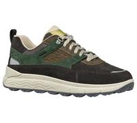 Geox U Spherica 4x4 B ABX, Zapatillas Hombre, Dk Coffee Dk Green, 43 EU